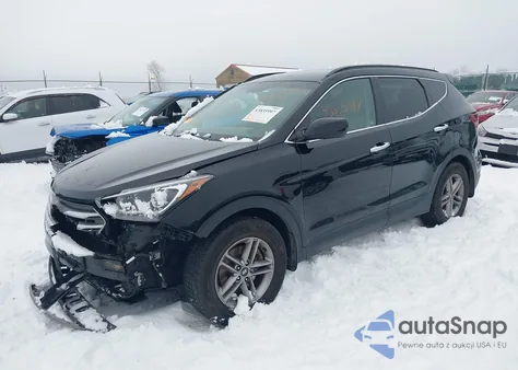2017 Hyundai Santa Fe Sport 2.4L из США, поврежденный, VIN 5NMZUDLB1HH040521